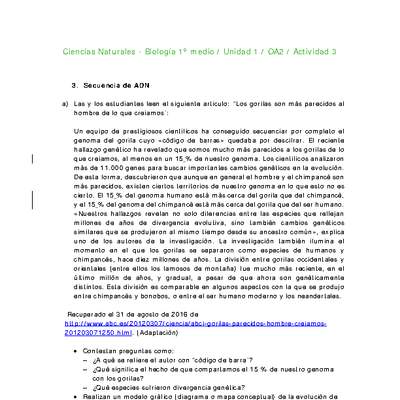 Ciencias Naturales 1 medio-Unidad 1-OA2-Actividad 3