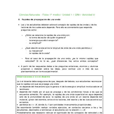 Ciencias Naturales 1 medio-Unidad 1-OA9-Actividad 8