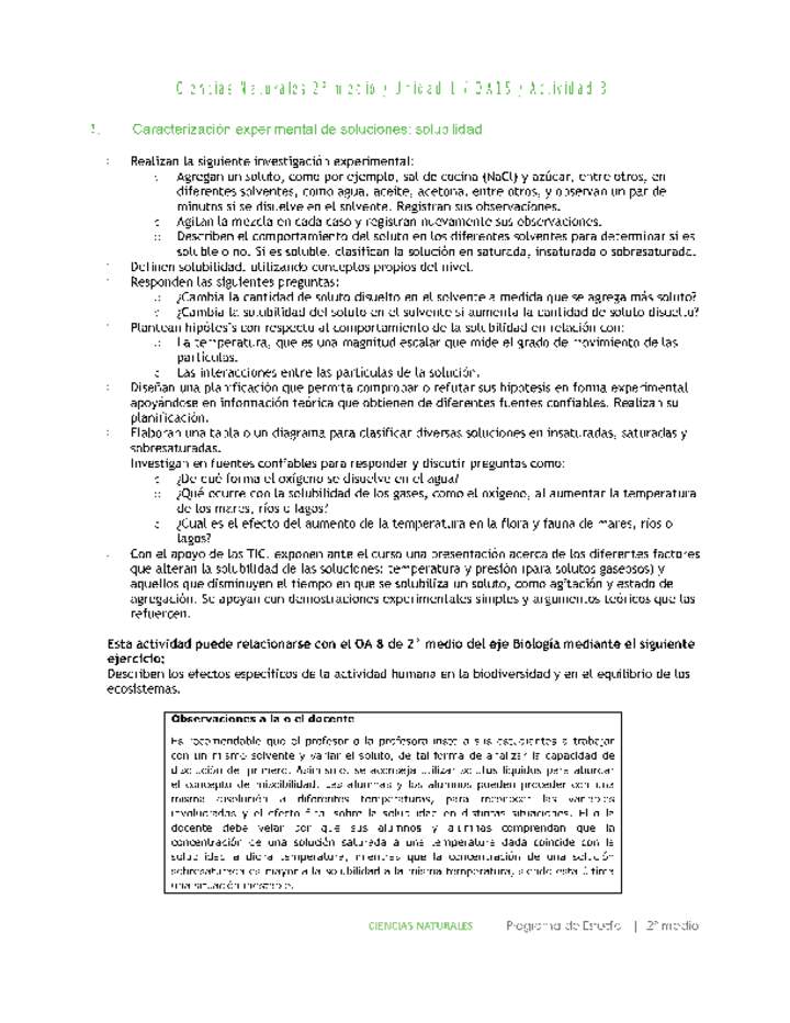 Ciencias Naturales 2 medio-Unidad 1-OA15-Actividad 3