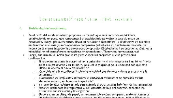 Ciencias Naturales 2 medio-Unidad 1-OA9-Actividad 5