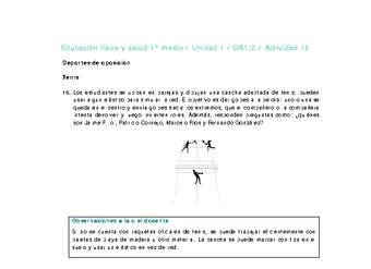 Educación Física 1 medio-Unidad 1-OA1;2-Actividad 16