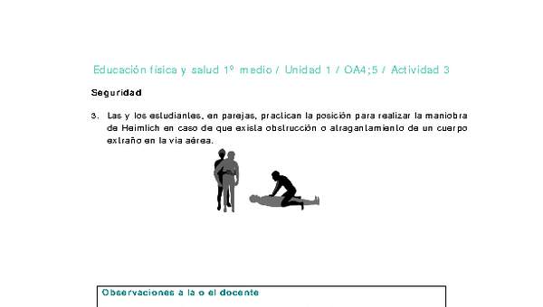 Educación Física 1 medio-Unidad 1-OA4;5-Actividad 3