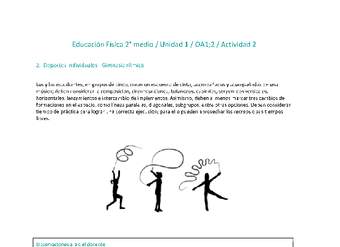 Educación Física 2 medio-Unidad 1-OA1;2-Actividad 2