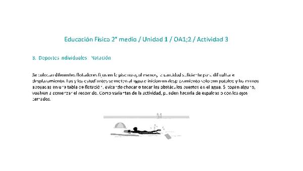 Educación Física 2 medio-Unidad 1-OA1;2-Actividad 3