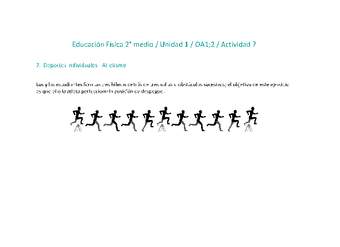 Educación Física 2 medio-Unidad 1-OA1;2-Actividad 7