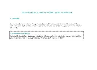 Educación Física 2 medio-Unidad 1-OA3-Actividad 6