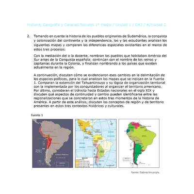 Historia 1 medio-Unidad 1-OA3-Actividad 2