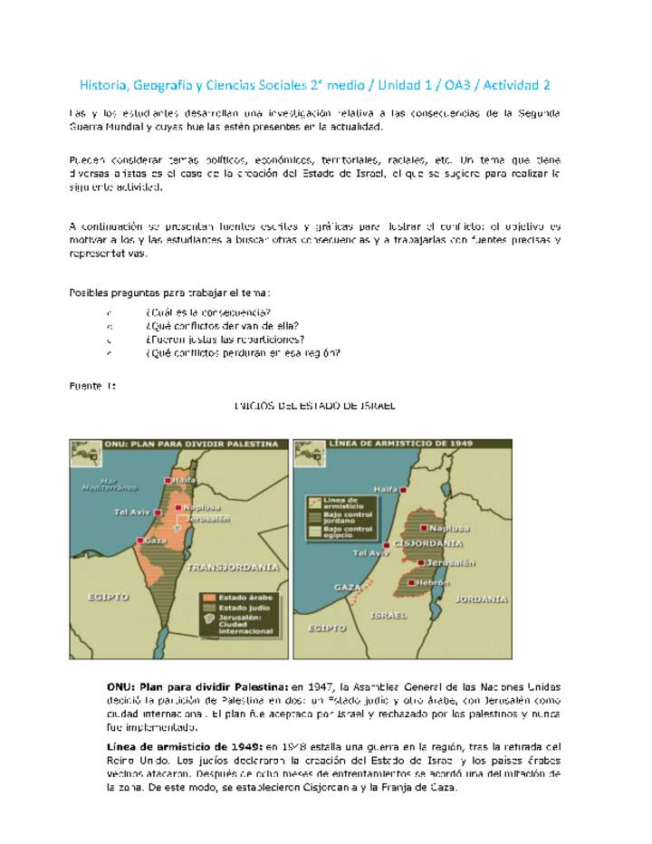 Historia 2 medio-Unidad 1-OA3-Actividad 2