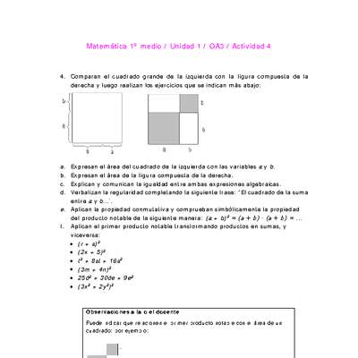 Matemática 1 medio-Unidad 1-OA3-Actividad 4