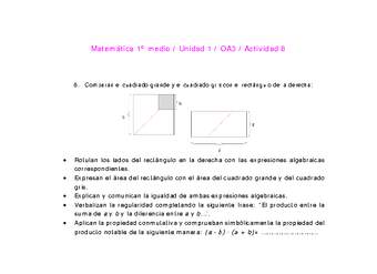 Matemática 1 medio-Unidad 1-OA3-Actividad 8