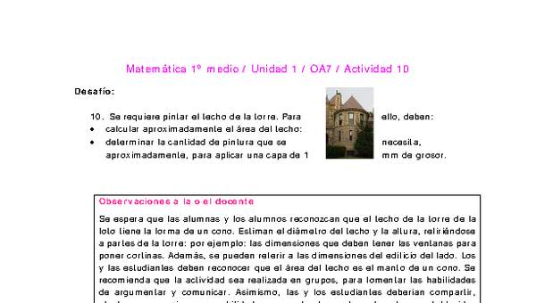 Matemática 1 medio-Unidad 1-OA7-Actividad 10