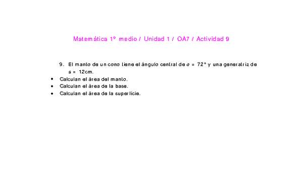 Matemática 1 medio-Unidad 1-OA7-Actividad 9