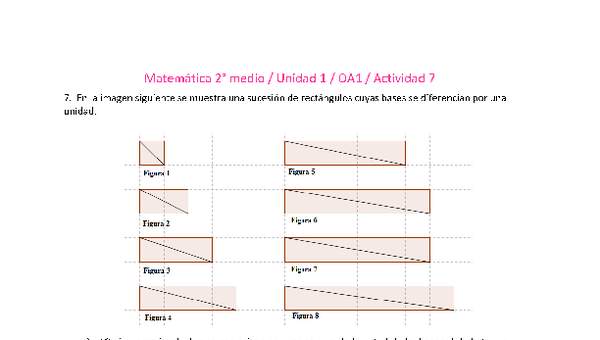Matemática 2 medio-Unidad 1-OA1-Actividad 7