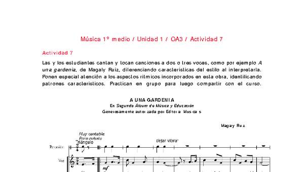 Artes Musicales 1 medio-Unidad 1-OA3-Actividad 7