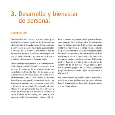 Módulo 03 - Desarrollo y bienestar personal