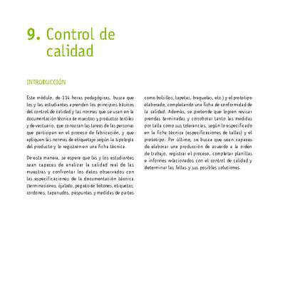 Módulo 09 - Control de calidad