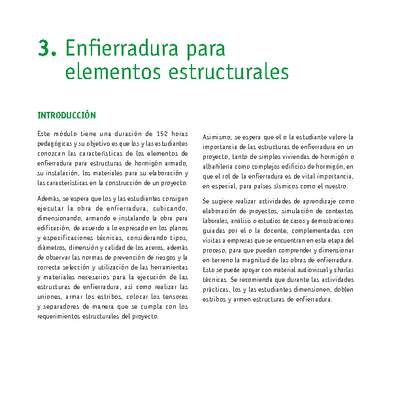 Módulo 03. Enfierradura para elementos estructurales