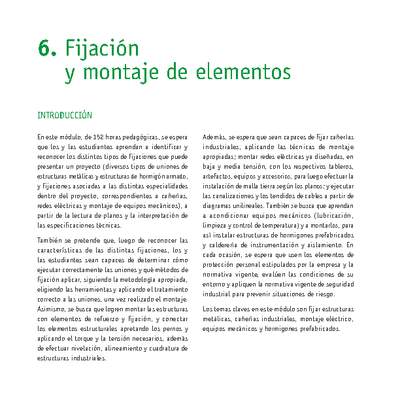 Módulo 06 - Fijación y montaje de elementos