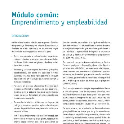 Módulo 00 - Emprendimiento y empleabilidad dibujo técnico