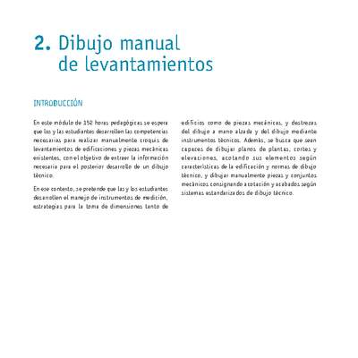 Módulo 02 - Dibujo manual de levantamientos