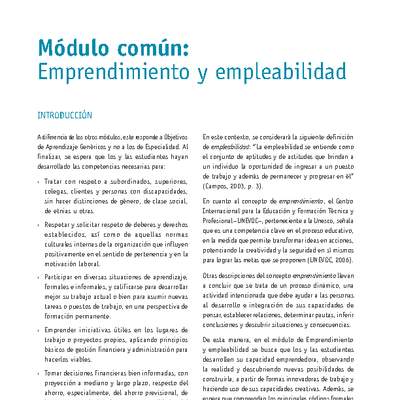 Módulo 00 - Emprendimiento y empleabilidad gráfica