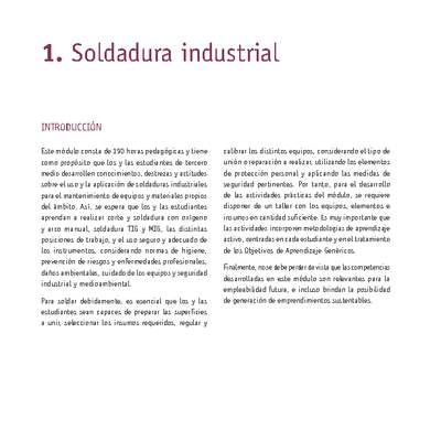 Módulo 01 - Soldadura industrial