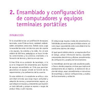 Módulo 02 - Ensamblado y configuración de computadores y equipos terminales portátiles