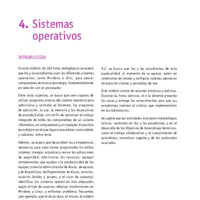 Módulo 04 - Sistemas operativos