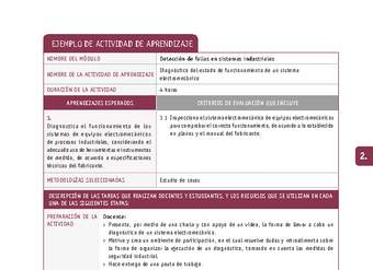 Diagnóstico del estado de funcionamiento de un sistema electromecánico