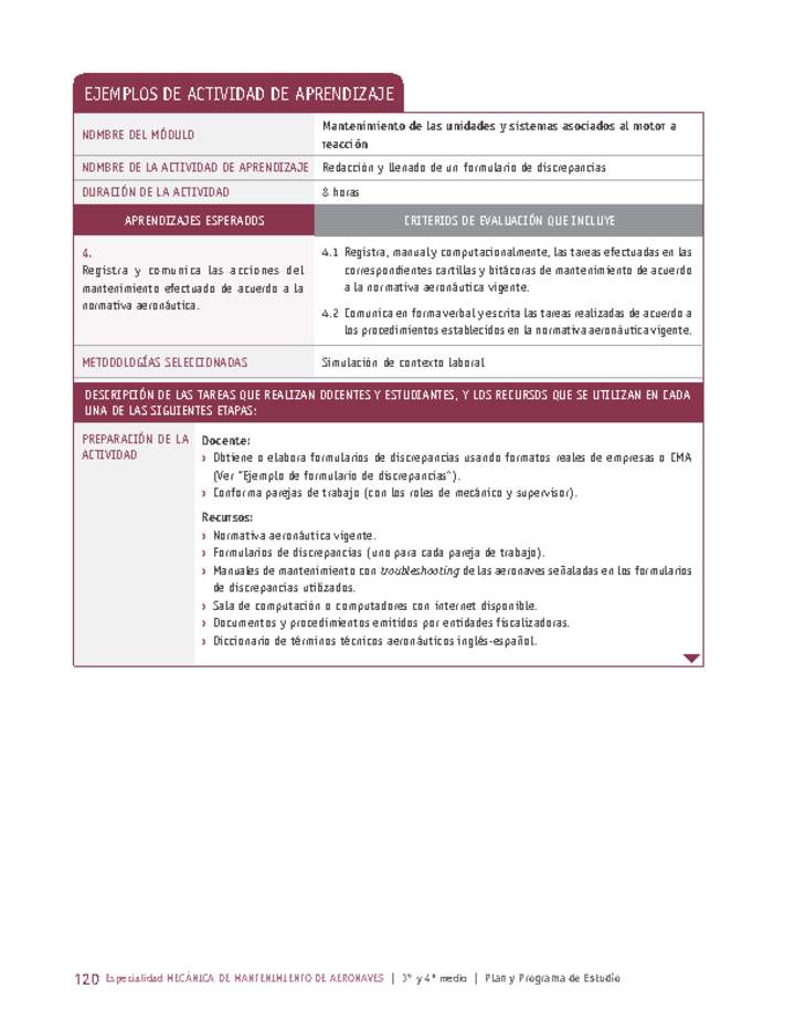 Redacción y llenado de un formulario de discrepancias