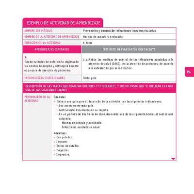 Normas de asepsia y antisepsia