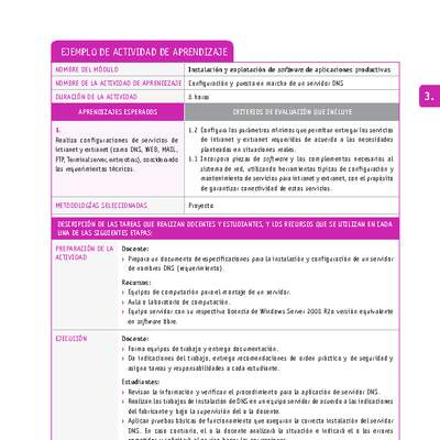 Configuración y puesta en marcha de un servidor DNS