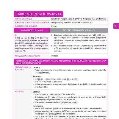 Configuración y puesta en marcha de un servidor FTP