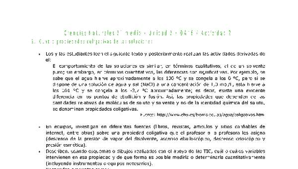 Ciencias Naturales 2 medio-Unidad 2-OA16-Actividad 2