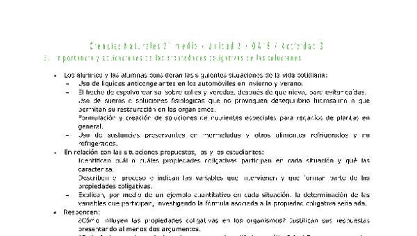 Ciencias Naturales 2 medio-Unidad 2-OA16-Actividad 3