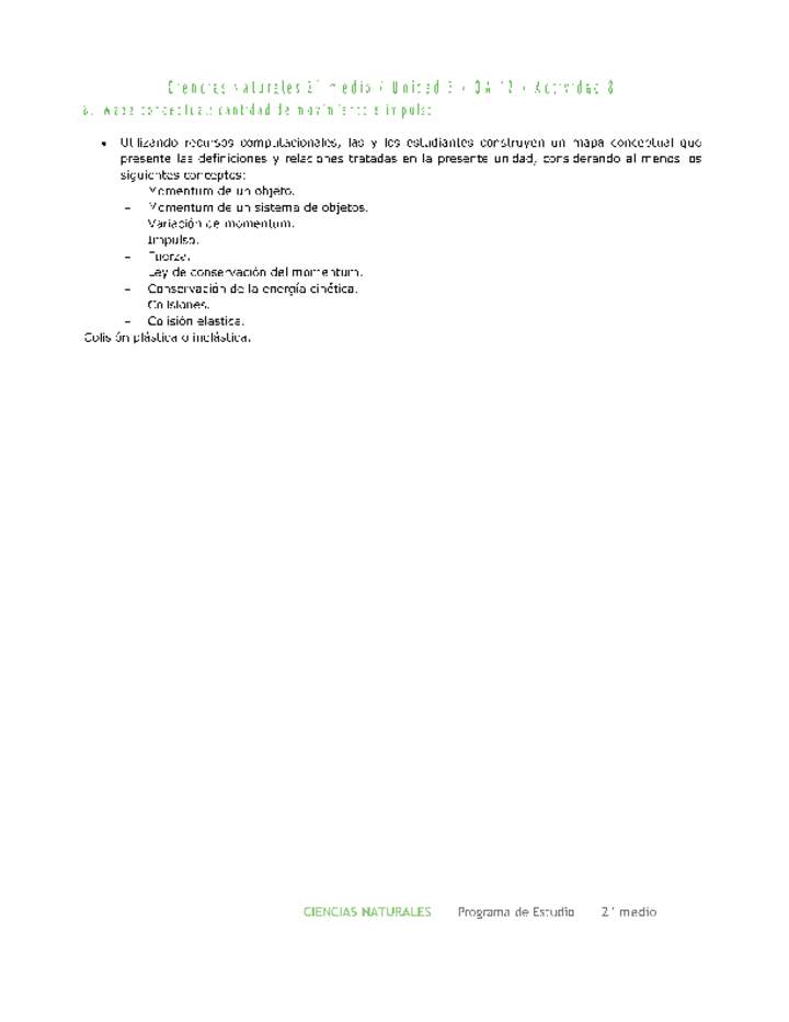 Ciencias Naturales 2 medio-Unidad 3-OA12-Actividad 8