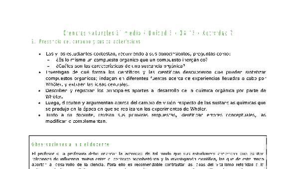 Ciencias Naturales 2 medio-Unidad 3-OA17-Actividad 1