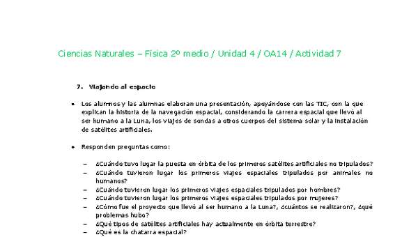 Ciencias Naturales 2 medio-Unidad 4-OA14-Actividad 7