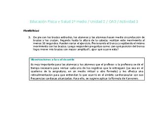 Educación Física 1 medio-Unidad 2-OA3-Actividad 3