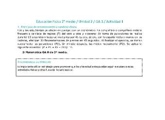 Educación Física 2 medio-Unidad 2-OA3-Actividad 1