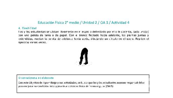 Educación Física 2 medio-Unidad 2-OA3-Actividad 4