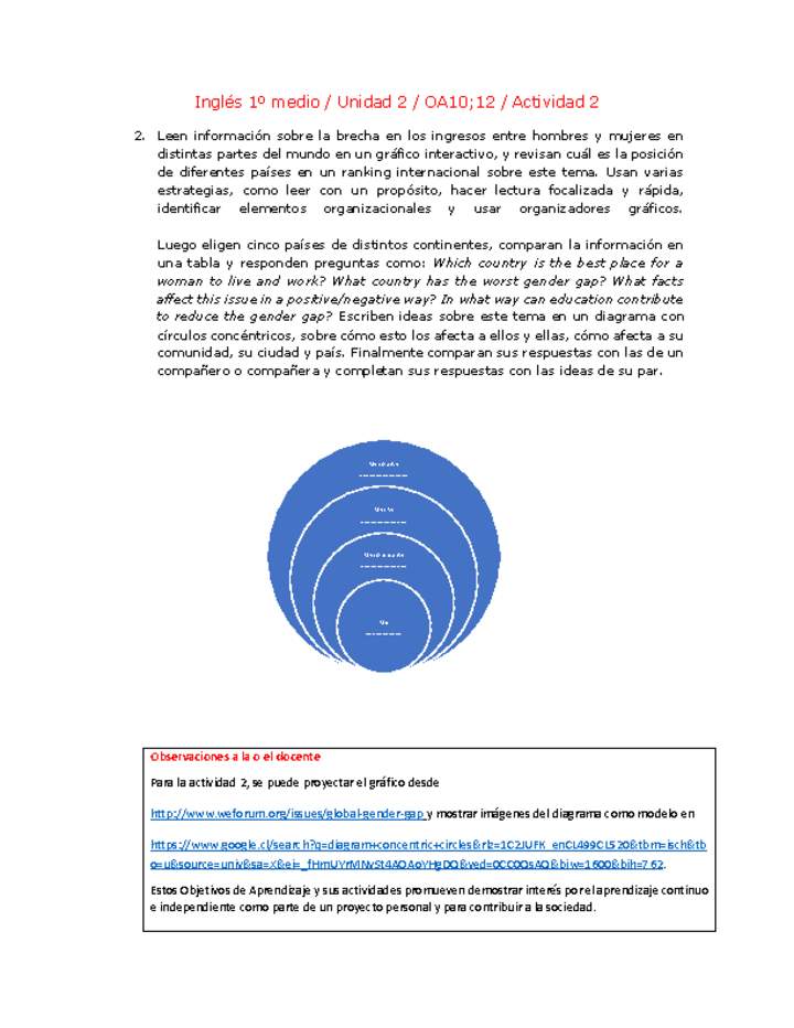 Inglés 1 medio-Unidad 2-OA10;12-Actividad 2
