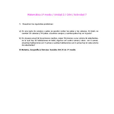 Matemática 1 medio-Unidad 2-OA4-Actividad 7