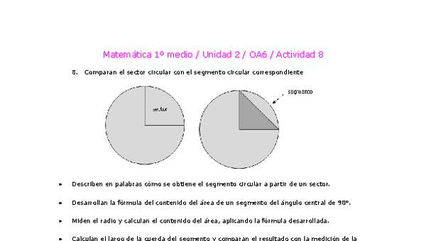 Matemática 1 medio-Unidad 2-OA6-Actividad 8