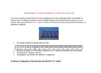Matemática 2 medio-Unidad 2-OA3-Actividad 10