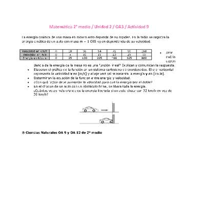 Matemática 2 medio-Unidad 2-OA3-Actividad 9