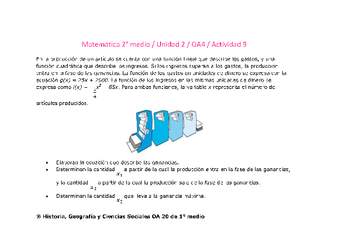 Matemática 2 medio-Unidad 2-OA4-Actividad 9