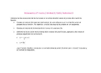Matemática 2 medio-Unidad 2-OA5-Actividad 3