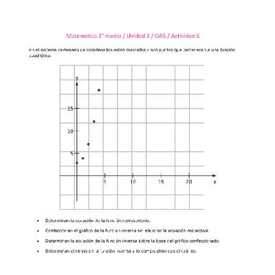 Matemática 2 medio-Unidad 2-OA5-Actividad 6