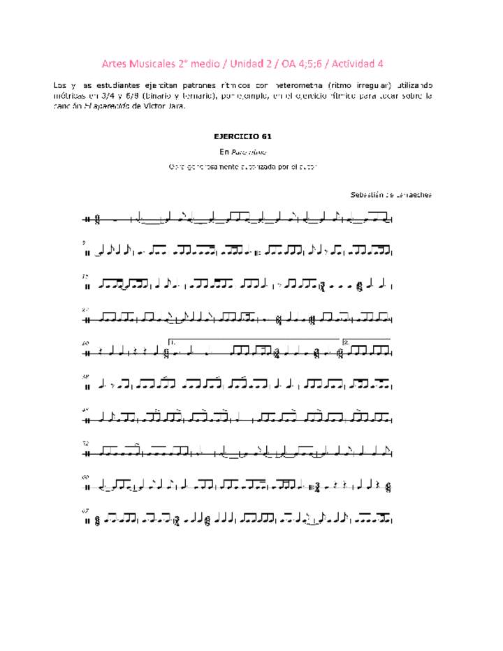 Artes Musicales 2 medio-Unidad 2-OA4;5;6-Actividad 4